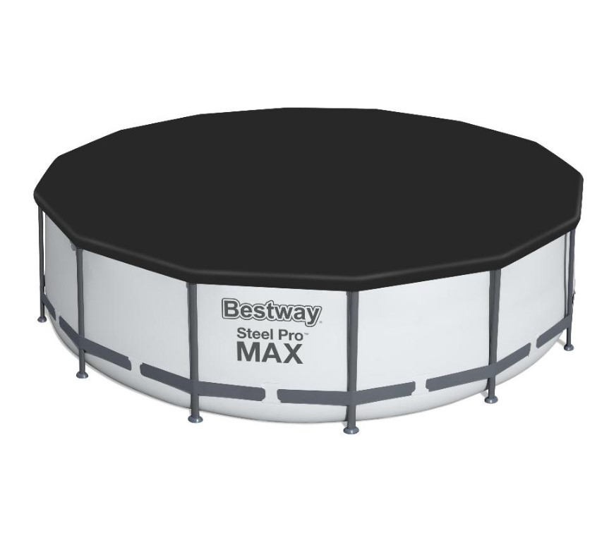Бассейн каркасный Bestway Steel Pro MAX 5612Z серый