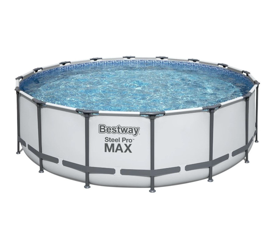 Бассейн каркасный Bestway Steel Pro MAX 5612Z серый