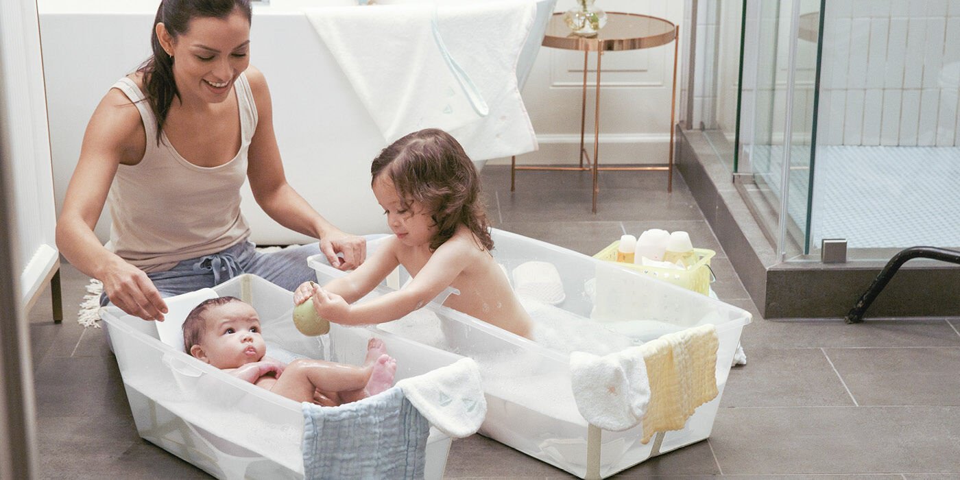 Ванночки детская Stokke Flexi Bath 531904 , 65x34 см, голубой купить,NaN