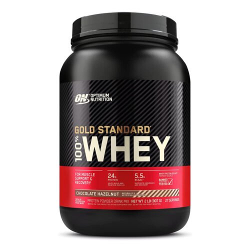 Протеин Optimum Nutrition 100% Whey Gold Standard Фундук в шоколаде 907гр