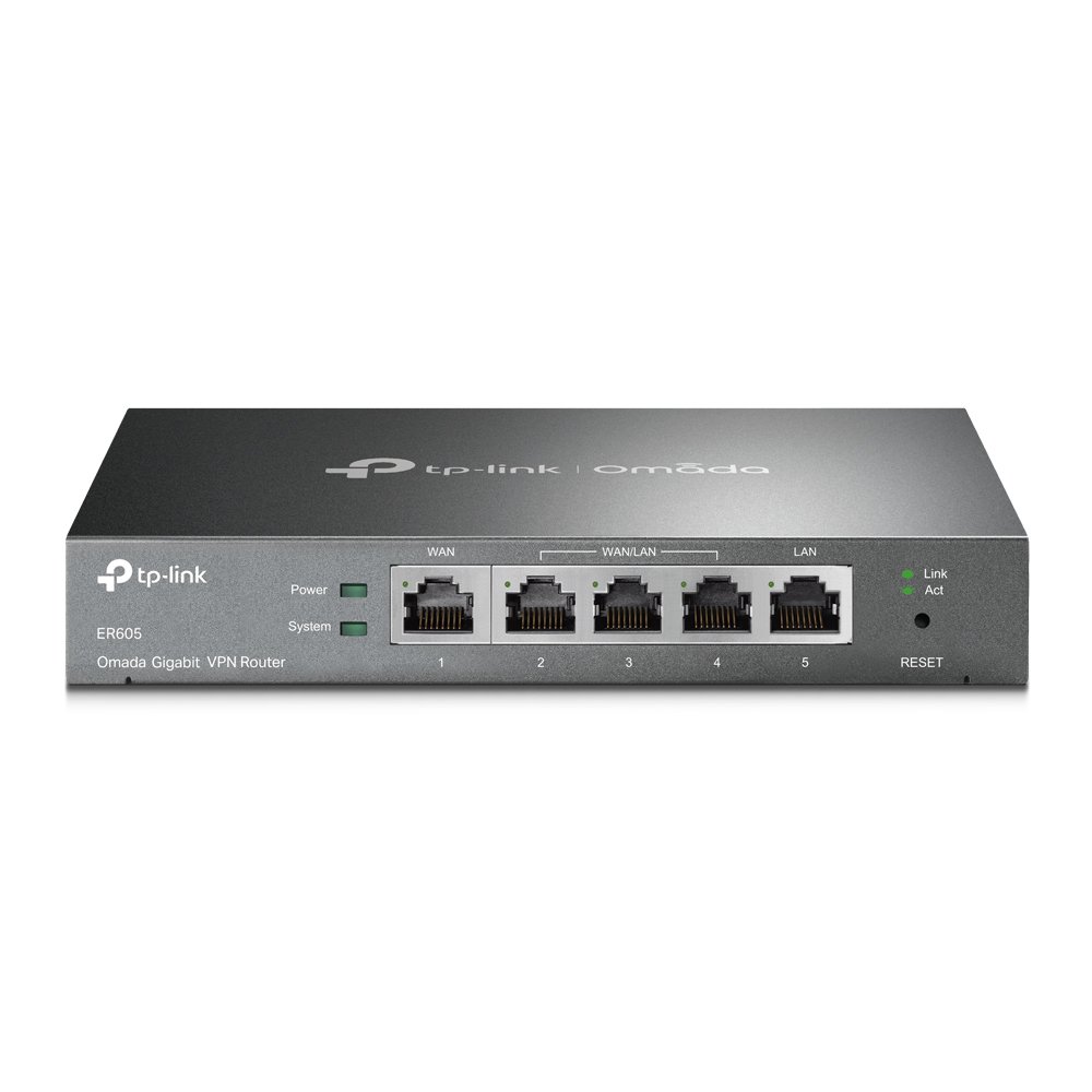 Маршрутизатор TP-Link Multi-WAN VPN ER605 черный - ForteMarket Маршрутизатор TP-Link Multi-WAN VPN ER605 черный купить,0