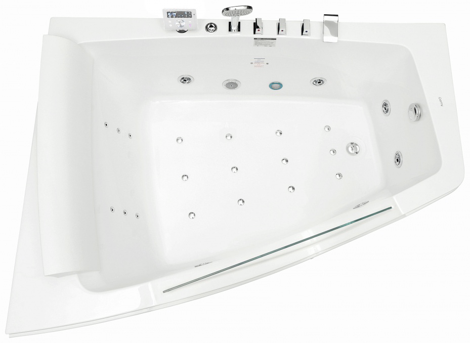 Ванна Gemy G9056 K L 170х130х66см белый купить,NaN