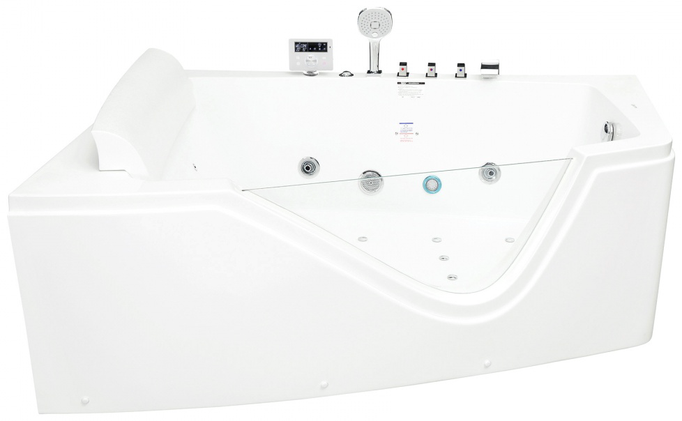 Ванна Gemy G9056 K L 170х130х66см белый купить,NaN