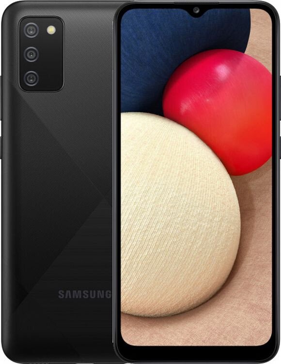 Смартфон Samsung Galaxy A02s 32Gb Black купить,NaN