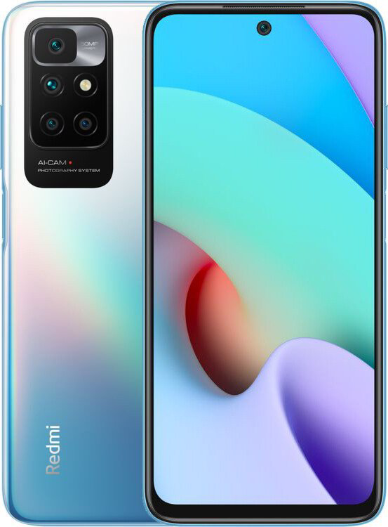 Смартфон Xiaomi Redmi 10 2022 6/128GB Sea Blue  купить,NaN