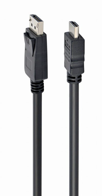 Кабель Cablexpert CC-DP-HDMI-10M 10 м черный