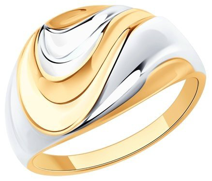 Кольцо Diamant 93-110-00929-1 размер 17.5 вес 2.57 г серебро, без вставок купить,12753