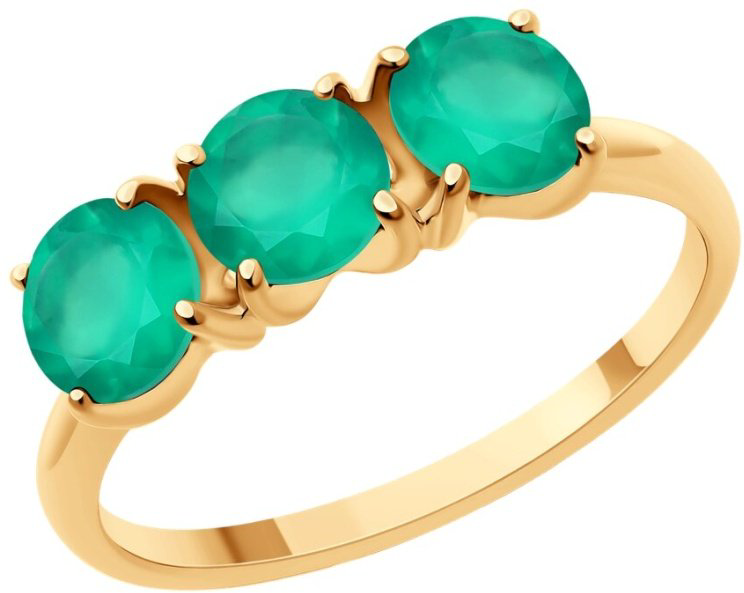 Кольцо Diamant 93-310-02684-1 размер 19 вес 2.21 г серебро, агат купить,15389