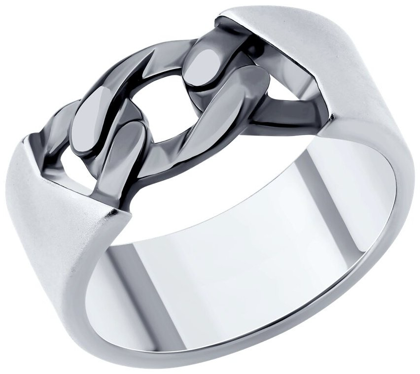 Кольцо Diamant 94-110-02125-1_18 размер 18 вес 7.98 г серебро, без вставок купить,46170