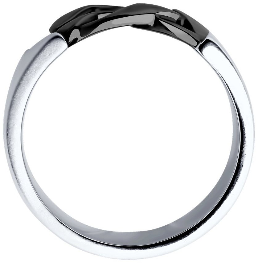Кольцо Diamant 94-110-02125-1_18 размер 18 вес 7.98 г серебро, без вставок купить,46170
