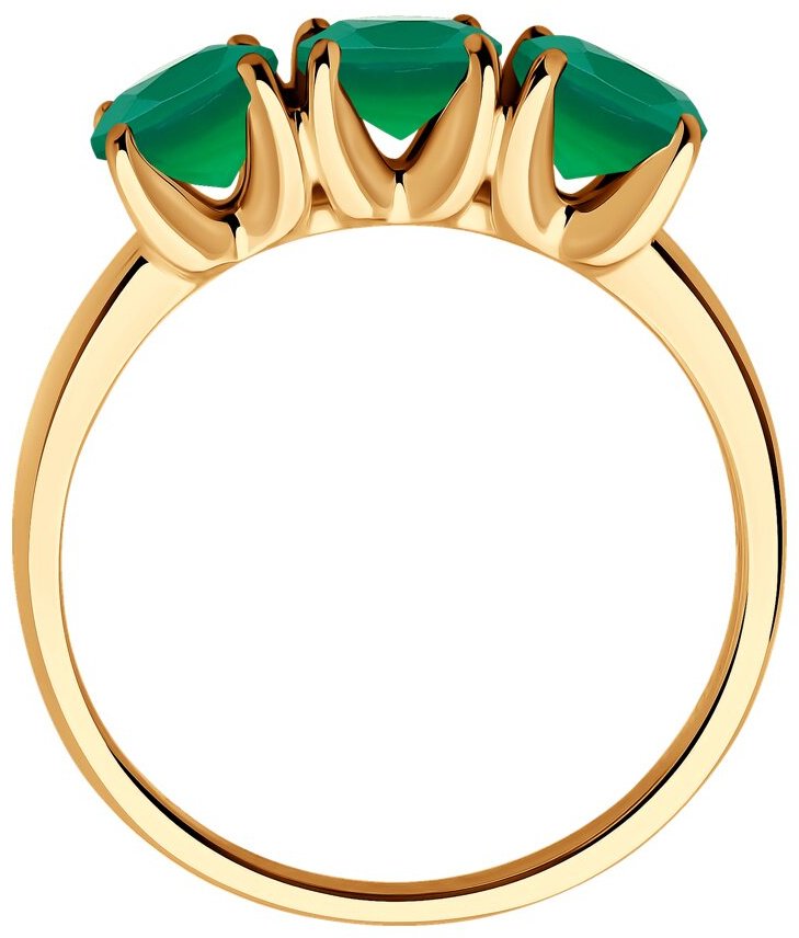Кольцо Diamant 93-310-02684-1_19 размер 19 вес 2.21 г серебро, агат купить,18468