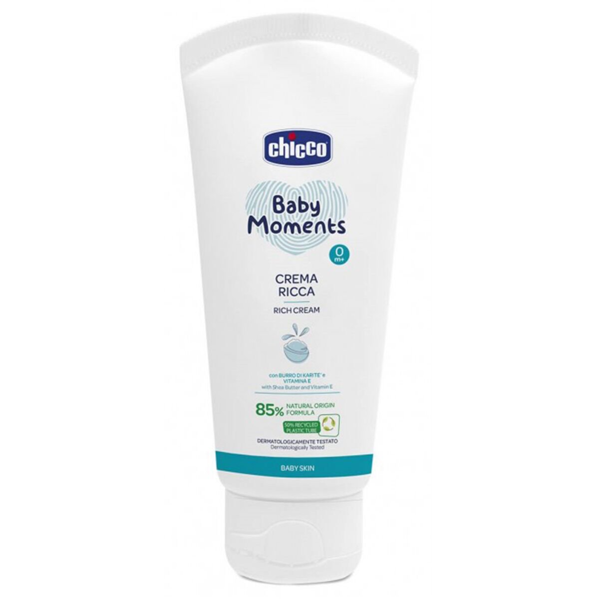Крем Chicco Baby moments  с маслом ши и витамином Е 100мл