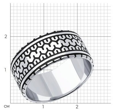 Кольцо Diamant 94-110-01984-1_18-5 размер 18.5 вес 5.56 г серебро, эмаль купить,NaN