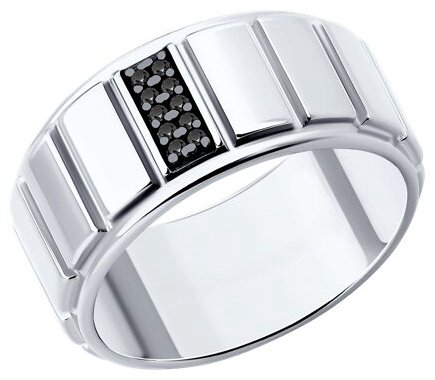 Кольцо Diamant 94-110-02156-1 размер 18 вес 9.18 г серебро, фианит купить,NaN