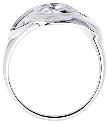 Кольцо Diamant 94-110-00879-1_19-5 размер 19.5 вес 1.95 г серебро, без вставок купить,11346