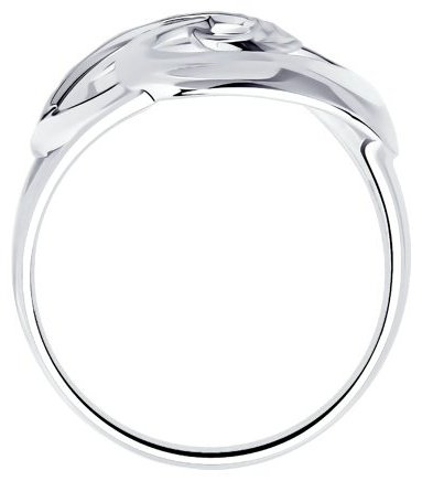 Кольцо Diamant 94-110-00879-1_19-5 размер 19.5 вес 1.95 г серебро, без вставок купить,11346