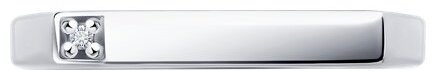 Кольцо Diamant S94-210-02126-1D размер 16.5 вес 2 г серебро, бриллиант купить,14874