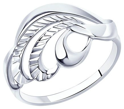 Кольцо Diamant 94-110-00880-1 размер 18 вес 1.87 г серебро, без вставок купить,NaN
