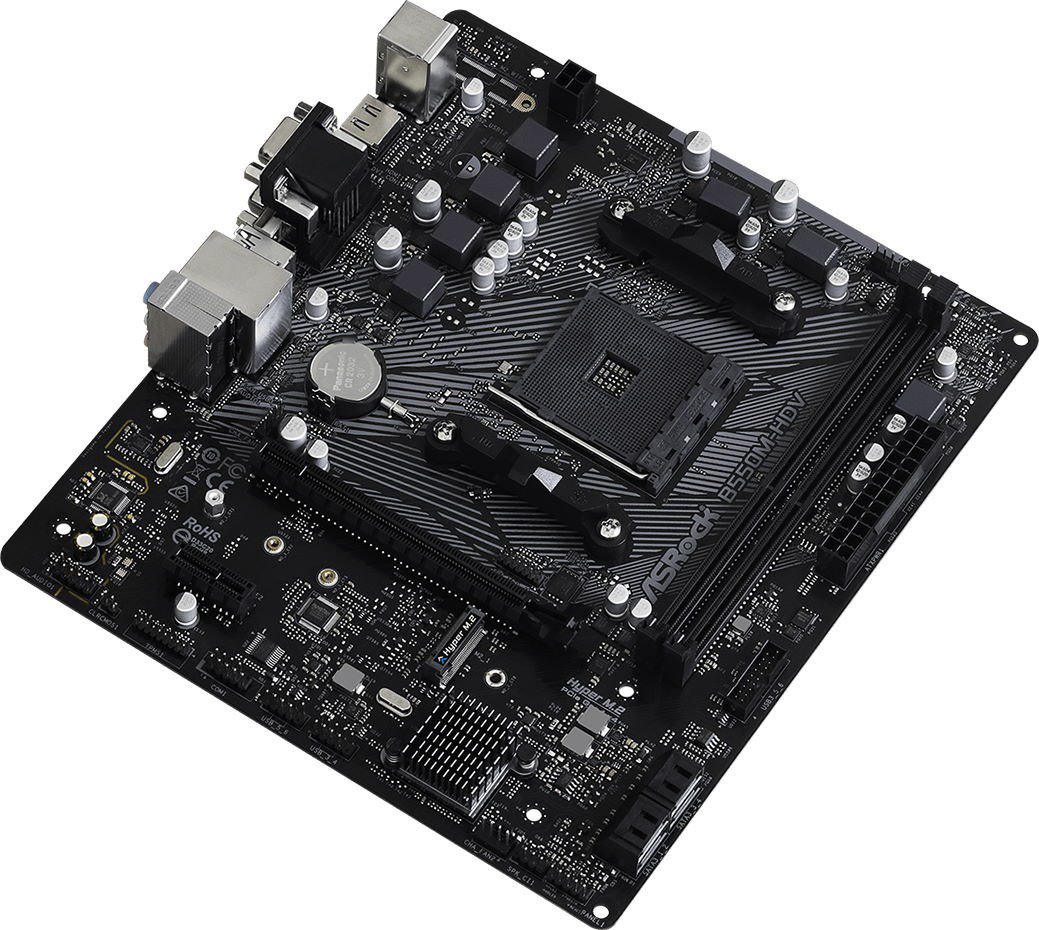Материнская плата ASRock B550M-HDV купить,0
