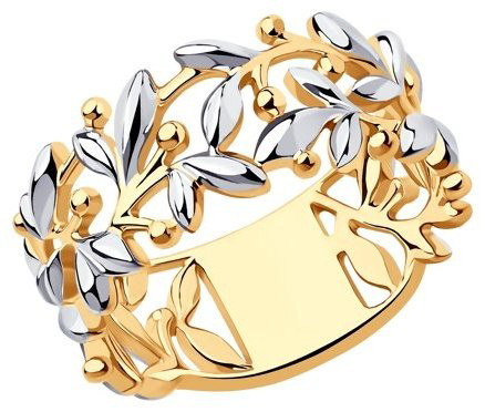 Кольцо Diamant 93-110-00416-1 размер 19.5 вес 4.69 г серебро, без вставок купить,NaN