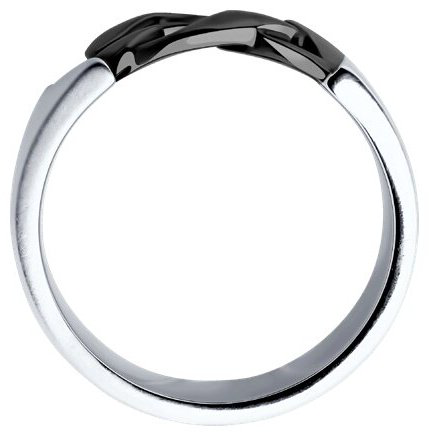 Кольцо Diamant 94-110-02125-1_23 размер 23 вес 9.24 г серебро, без вставок купить,NaN