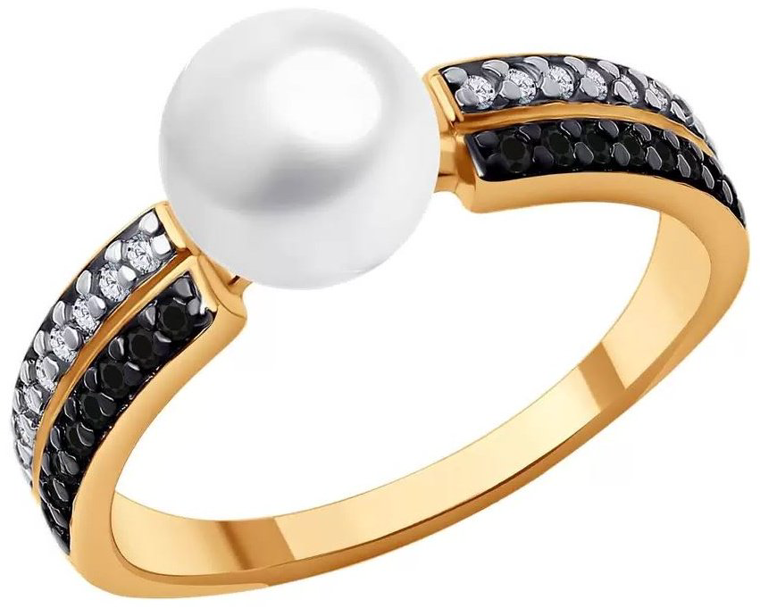 Кольцо Diamant 93-310-02623-1_18 размер 18 вес 2.36 г серебро, шпинель купить,24111