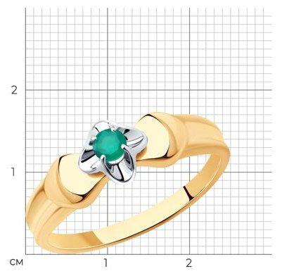 Кольцо Diamant 93-310-00974-1_18 размер 18 вес 1.98 г серебро, агат купить,11347
