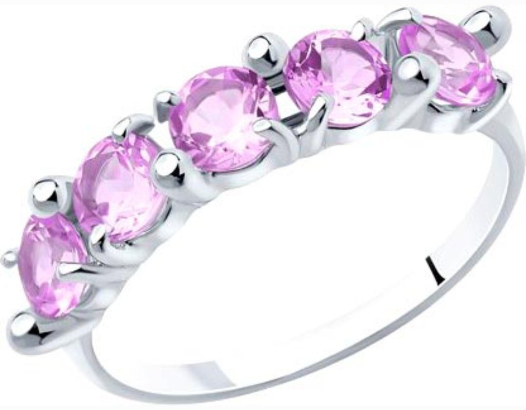Кольцо Diamant 94-310-00346-3 размер 17 вес 1.67 г серебро, аметист купить,NaN