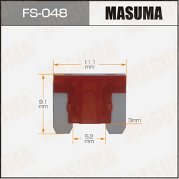 Предохранитель Masuma FS-048 5A 
