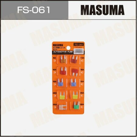 Предохранитель Masuma FS-061 7.5 - 30A 10 шт