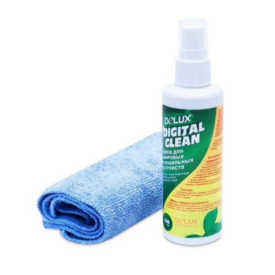 Чистящий набор Delux Digital Clean для мобильных и цифровых устройств купить,NaN