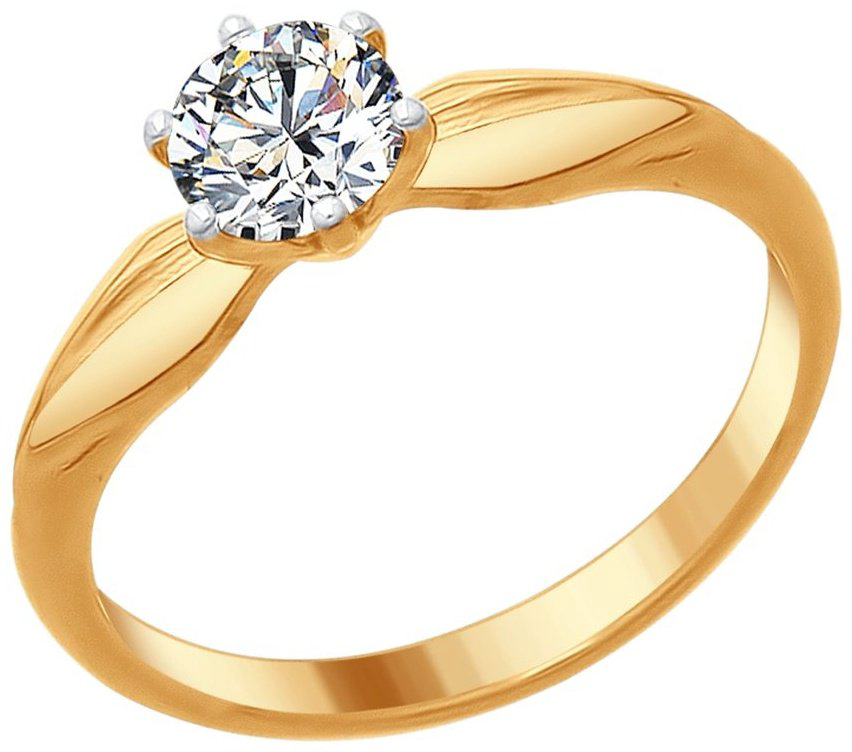 Кольцо SOKOLOV 89010086 размер 16 вес 1.19 г серебро, фианит Swarovski купить,16245