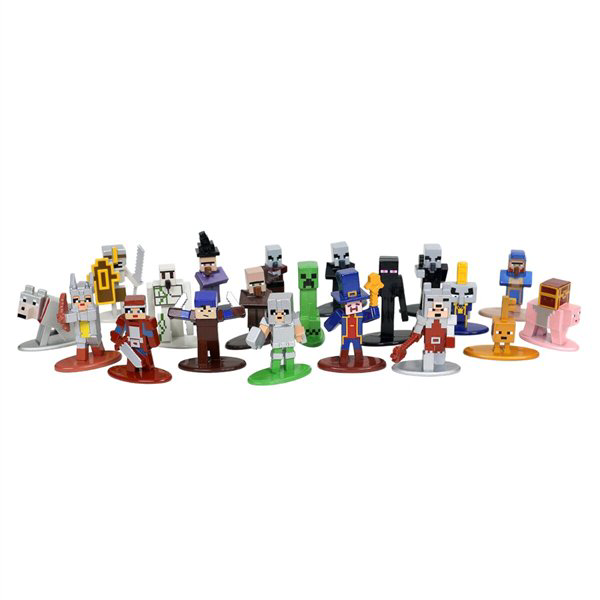 Набор фигурок Jada Toys Nano Metalfigs Minecraft  волна 4 20 штук купить,NaN