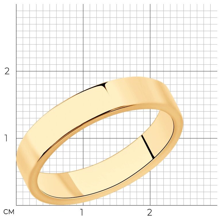 Кольцо SOKOLOV 93110025_205 размер 20.5 вес 3.235 г серебро, без вставок купить,19899