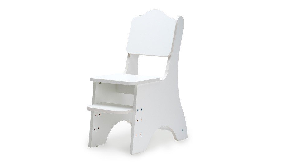 Стул детский Babystep 0001444-1 белый купить,NaN