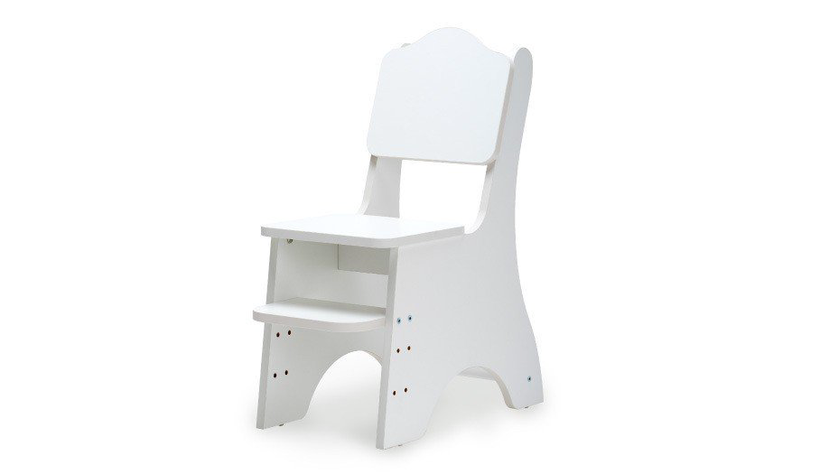 Стул детский Babystep 0001444-1 белый купить,NaN