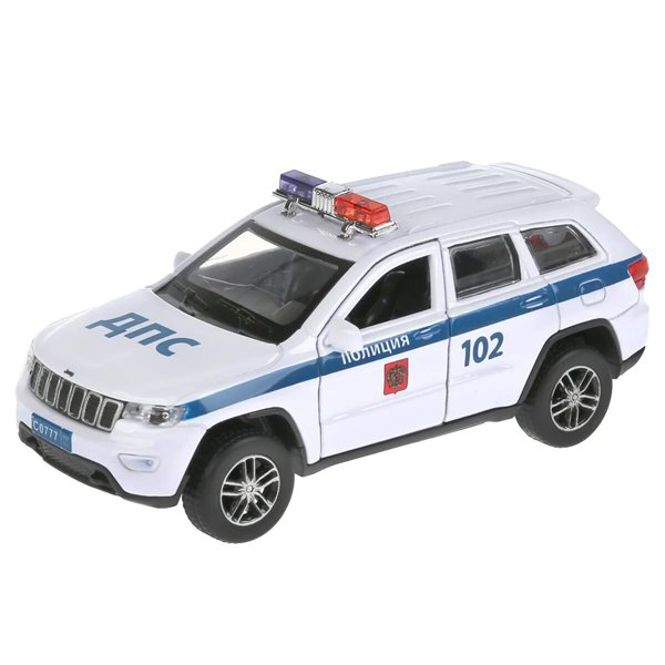 Машинка Технопарк  Jeep Grand Cherokee полиция 12см купить,NaN