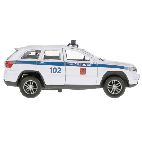 Машинка Технопарк  Jeep Grand Cherokee полиция 12см купить,NaN