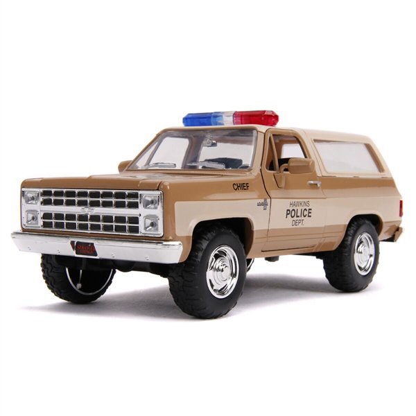 Машинка Jada Toys 1:24 Stranger Things 1980 Chevy K5 Blazer&Badge купить,NaN