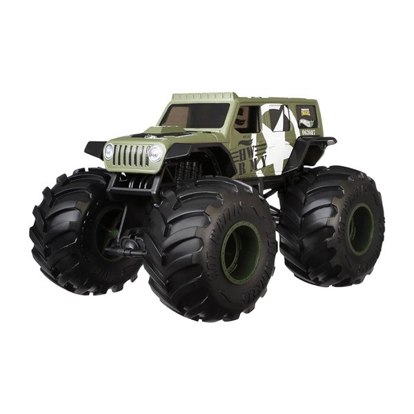 Машинка Hot Wheels Monster Trucks 1:24 Jeep купить,NaN