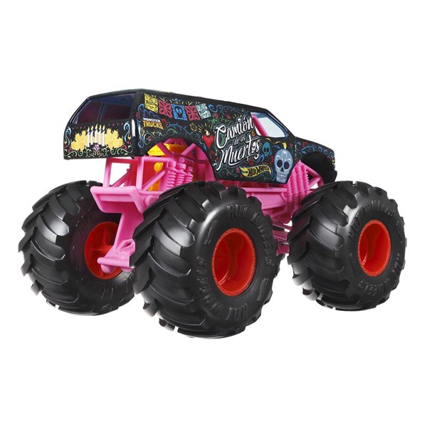 Машинка Hot Wheels Monster Trucks 1:24 Camion De Los Muertos купить,NaN