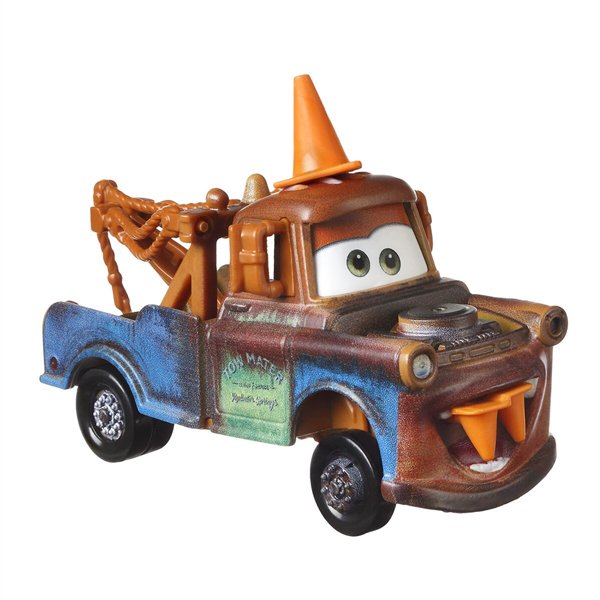 Машинка Mattel Cars Тачки 1:55 Mater with cone teeth купить,NaN