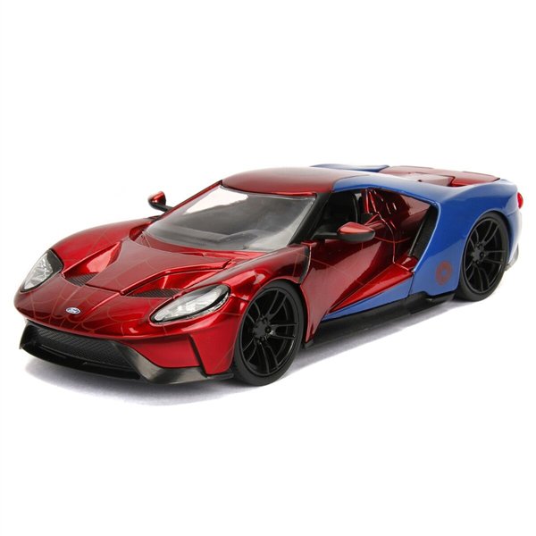 Игровой набор Jada Toys 1:24 Машина с фигуркой 2017 Ford GT&Spider-Man купить,NaN