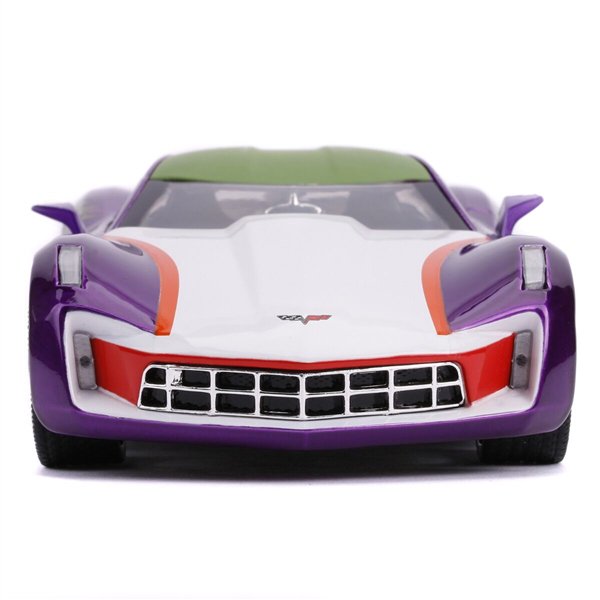 Игровой набор Jada Toys 1:24 Машина с фигуркой 2009 Chevy Corvette Stingray&Joker купить,NaN