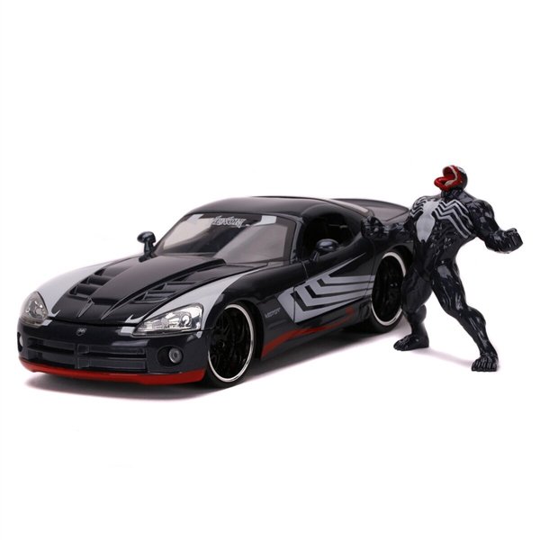 Игровой набор Jada Toys 1:24 Машина с фигуркой 2008 Dodge Viper SRT10&Venom купить,NaN