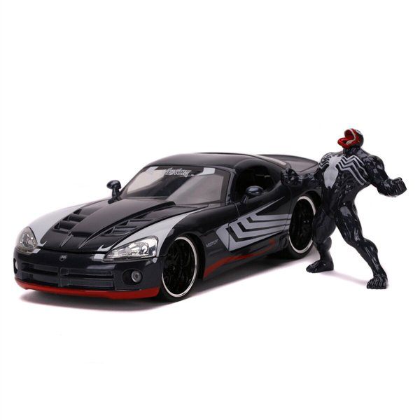 Игровой набор Jada Toys 1:24 Машина с фигуркой 2008 Dodge Viper SRT10&Venom купить,NaN