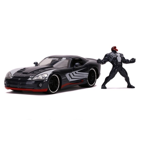 Игровой набор Jada Toys 1:24 Машина с фигуркой 2008 Dodge Viper SRT10&Venom купить,NaN