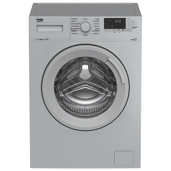 Стиральная машина Beko WSRE6512ZSS серая