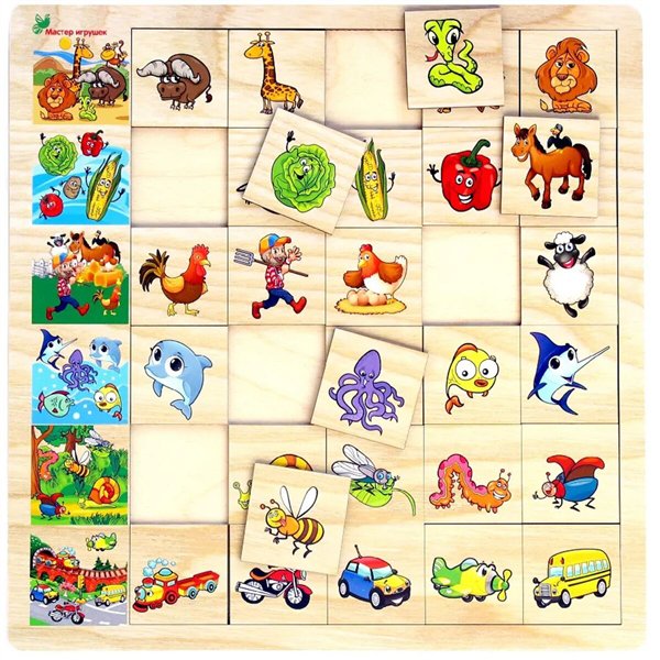 Развивающая игра Мастер игрушек   Ассоциации  купить,NaN