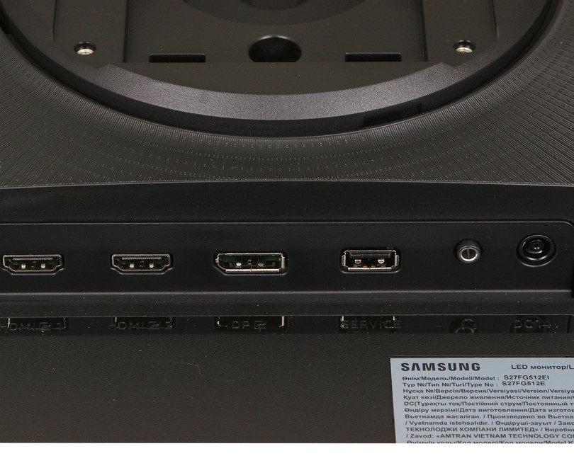 Монитор 27" Samsung Odyssey G5 LS27FG512EIXCI Black